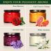 Christmas Candles for Women - Aromatherapy Scented Soy Wax Gift Set for Her Mom Wife & Friends | Ideal for Home Meditation Bath & Relaxation - Buy Online on GoSupps.com