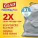 GLAD ForceFlexPlus XL X-Large Kitchen Drawstring Trash Bags - 20 Gallon Grey Trash Bag  Fresh Clean with Febreze Freshness 80 Count (Package May Vary) 80 Count (Pack of 1) - Buy Online on GoSupps.com