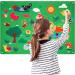 Ospalem 3.3ft Farm Animals Filz Story Board Set - Interactive Early Learning Play Set for Toddlers & Children - Buy Online on GoSupps.com