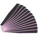 12pcs Jumbo Size Nail File 100/180 Grit - Double Sided Professional Manicure Tools for Acrylic and Natural Nails - Black Color - Buy Online on GoSupps.com