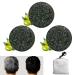 3 Piece Natural Soap For Gray Hair Solid Shampoo For Gray Hair Shiny Gray Soap Hair Darkening Shampoo Solid Shampoo Organic Dark Shampoo Hair Regrowth Shampoo and 1 Bubble Net