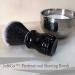 Je&Co 21mm Synthetic Shaving Brush with Resin Handle - Dense Knot - Black - Buy Online on GoSupps.com