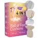 DOOXAS Ball of Foot and Heel Cushions for High Heels Shoes Pads for Women  an Innovative Insoles Shape Design Adhesive Comfort (4IN1 Set)
