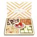 Ghasitaram Gifts Bhaidooj Special Almonds Namkeen Nutties and Chocolate Box with Mini Pooja Thali