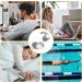 Soft Reusable Swimming Ear Plugs - Waterproof Silicone Noise Reduction for Adults - Grey - Buy Online on GoSupps.com