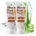 Miracle Foot Repair Cream 4 oz Repairs Dry Cracked Heels and Feet Diabetic-Safe 60% Pure Ultra Aloe Moisturizes Softens and Repairs Relief from Discomfort of Ingrown Toenails (2-Pack) 4 Ounce (Pack of 2)