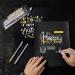 RVOGJP 3 Colors Gel Pen Set - Fine Tip Sketching Pens for Illustration and Drawing - Black Paper Drawing and Adult Coloring - Pack of 3 (White, Gold, Silver) - Buy Online on GoSupps.com