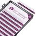 5D volume eyelashes D curl - 5D volume technique - thickness 0.07mm - pre-fanned silk eyelashes for eyelash extension (11mm)