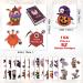 Halloween Temporary Tattoos for Kids - 156 Pcs in 52 Designs - Waterproof Fake Pumpkin Stickers for Boys and Girls - Party Favors - Buy Online on GoSupps.com