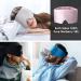 FRESHME Mulberry Silk and Cotton Sleep Mask - Adjustable Breathable Eye Mask for Sleeping - Soft Pure Silk Blindfold for Women Men - Ideal for Yoga, Travel, Nap - Comfortable Eye Mask - Buy Online on GoSupps.com