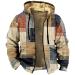 Hanxiulin fleece plush jacket fluffy warm zipper wool jacket ceiling hoodie men oversize winter color variants transition jacket lightweight quilted warm cuddly winter coat winter jacket l khaki