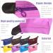 8 Multicolor Dumpling Shaped Nylon Cosmetic Bag - Foldable Travel Bag for Women | Best Shopping Bag - Buy Online on GoSupps.com