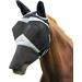 Shires Fine Mesh Fly Mask With Ears and Nose - Black: Full - Buy Online on GoSupps.com