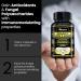 New Bonus Size! Nutravonic Organic Premium Lions Mane Supplement QCE 5550 mg (10:1 Extract 550 mg 120 capsules) per capsule - 40% Polysaccharides & 20% Beta-Glucan! - Lions Mane Mushroom Capsules - Lion Mane Mushrooms for Immune System Support - Source of - Buy Online on GoSupps.com