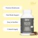 Mood Mushrooms - Lifted Mushroom Supplement - Lion's Mane Reishi Chaga Turkey Tail Maitake - Energy Focus Stress Relief - Buy Online on GoSupps.com