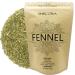 Organic Fennel Seeds Herbal Loose Tea by Marcoina - Whole Seeds 227g in Resealable bag Caffeine-Free Tea from Egypt - Perfect for Hot Brews Cooking and Spices Known as Foeniculum vulgare Florence fennel Saunf finocchio 8oz. Fennel Organic Whole Seeds 227g
