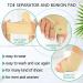 DALIVA Upgraded Bunion Corrector - Hallux Valgus Pain Relief Sleeve with Toe Separator for Women and Men 5-7.5 - Orthopedic Non-Slip Bunion Relief Sock - Buy Online on GoSupps.com