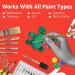 Artlicious Paint Brushes - 25 Pack Acrylic and Detail Brushes for Kids - Ideal for Watercolor, Oil, Craft, Face & Rock Painting - Buy Online on GoSupps.com