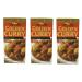 S&B - Pack of 3 Japanese curry preparations: Mild 3x92g