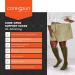 Knee High Compression Stockings 30-40 mmHg XXL Black | Core Spun | International Shipping Available - Buy Online on GoSupps.com