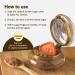 Terra Cotta Brown Sugar Saver - Food-Safe Preserver for Long-Term Softening of Brown Sugar, Perfect for Cookies, Dried Fruits, Marshmallows - Hummingbird Design by JBK Pottery - Buy Online on GoSupps.com