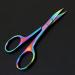 Nail Scissors Cuticle Scissors Eyebrow Scissors Trimming Scissor for Nails and Cuticle Multi-Purpose Manicure Scissors for Men and Women (Nail Scissors) (Titanium Rainbow) - Buy Online on GoSupps.com