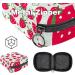 Red Strawberry Pattern Portable Period Bag | Candy Napkins Storage for Women & Teens | Menstrual Cup & Breastfeeding Holder - Buy Online on GoSupps.com
