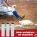 Dunzy Crimped Style Baseball Base Anchors - 6 Pack, Silver | Ground Anchor Set - Buy Online on GoSupps.com