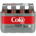 Diet Coke Coca-Cola 300mL Mini Bottles Pack of 8 - Buy Online on GoSupps.com