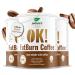 Nature's Finest by Nutrisslim OK! Fatburn Coffee: Powerful Weight Loss Coffee Fat Burner with Guarana, L-Carnitine and Elderb