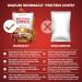Ironmaxx Protein Chips 40 - Paprika | High Protein Low Carb Gluten-Free Snack | 50g Pack | Delicious Flavor Choices Available - Buy Online on GoSupps.com