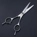 Dream Reach Professional Safety 5.25 inches Nose/Beard/Mustache Hair Trimming Scissors Tool Slim Hair Cutting Scissor Barber Hairdressing Shears Salon Razor Edge with Large Finger for Men/Women C-5.25 inch-Silver - Buy Online on GoSupps.com