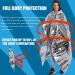 RAINPOH Emergency Mylar Thermal Blanket - 10 Pack, 82x64 in - Heavy Duty Survival Blankets for Camping, First Aid - Silver - Buy Online on GoSupps.com