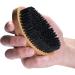 Vegan Beard Brush for Men - Synthetic Bristle, Natural Beech Wood Handle - Cruelty-Free - Buy Online on GoSupps.com