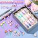 24 Pcs Mermaid Hair Clips - Starfish Snap Barrettes for Girls - Seashell Hair Pins - Mermaid Accessories for Toddlers and Little Girls - Mermaid Costume and Party Favors - Pink and Blue - Buy Online on GoSupps.com
