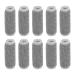 uxcell 10pcs Finger Protectors Splints Compression Finger Sleeves Thumb Brace for Trigger Finger Elastic Covers for Basketball Breathable Finger Supporter 2.2" x 1" Large