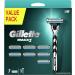 Buy Gillette Mach3 Men's Wet Razor + 8 Blades - Perfect Gift for Him | International Shipping Available - Buy Online on GoSupps.com