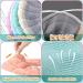Reginary Thicker Toilet Seat Cover Pads - 16 Pcs | Bathroom Soft Seat Warmer | Stretchable & Washable Fibre Cloth | Easy Installation - Buy Online on GoSupps.com