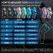NEENCA Knee Brace Compression Sleeve with Patella Gel Pad - Medical Grade Support for Meniscus Tear, Arthritis, ACL Injury - Large, Blue - Buy Online on GoSupps.com