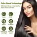 Instant Black Hair Dye Shampoo - Easy Application Lasts 30 Days Natural Ingredients - Perfect for All Hair Types - Buy Online on GoSupps.com