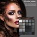 Black Eyeshadow Palette Women Makeup Smoky Eye Palette 25 Vibrant Matte Colors and Waterproof Smoky Options and for Girls and Women - Buy Online on GoSupps.com