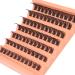 DIY Wispy False Lash Clusters for Natural Look - Individual 3D Eyelash Extensions (YE14) - Buy Online on GoSupps.com