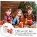 SEWOART Paper Bag 10 Pcs Christmas Bag Boxes Holiday Treat Bags Candy Storage Bag Bronzing Storage Bags Treat Bag 16X13X5.5CM White - Buy Online on GoSupps.com