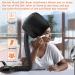 Bonoye Soft Bonnet Hair Dryer Attachment - Heat Protector Headband for Curl Styling, Conditioning, and Drying - Black - Buy Online on GoSupps.com