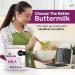 Organic Buttermilk Powder | USDA Certified, Gluten-Free, Non-GMO | Ideal for Baking, Biscuits & Gravy | 7oz Pack - Buy Online on GoSupps.com