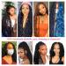 Blue Butterfly Locs Crochet Hair 36 Inch for Black Women - 5 Pack Faux Locs Crochet Braids - Buy Online on GoSupps.com