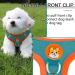 Rennaio No Pull Dog Harness & Leash Set for Small/Medium Dogs - Adjustable Ultra Comfortable with Puppy Dishes & Clips - Seeblau S - Buy Online on GoSupps.com