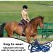 Halter for Horse | Safety Halter Chin & Throat Snap Heavy Duty Tied Halter Colorful Padded Nylon Size Horse Care for Horse Grooming Training Pochy Blue - Buy Online on GoSupps.com