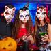 Buy Luxshiny 15-Piece DIY White Cat Masks with Straps | Paintable Masquerade Masks for Party Fun - International Shipping Available - Buy Online on GoSupps.com