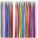 kawehiop Versatile 12 Colors Hair Extension Tinsel Kit 2400 Strands for Styling Women and Men 94cm 1Set 1Set 94cm - Buy Online on GoSupps.com